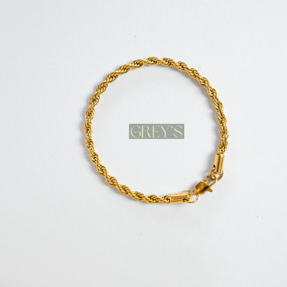 Pulsera Grey'sLazo 3mm 17cm
